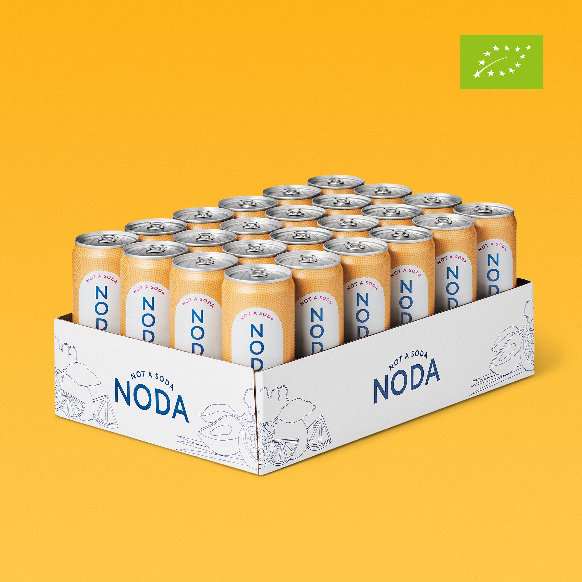 NODA Mango Passion Fruit · BIO · 24x330ml